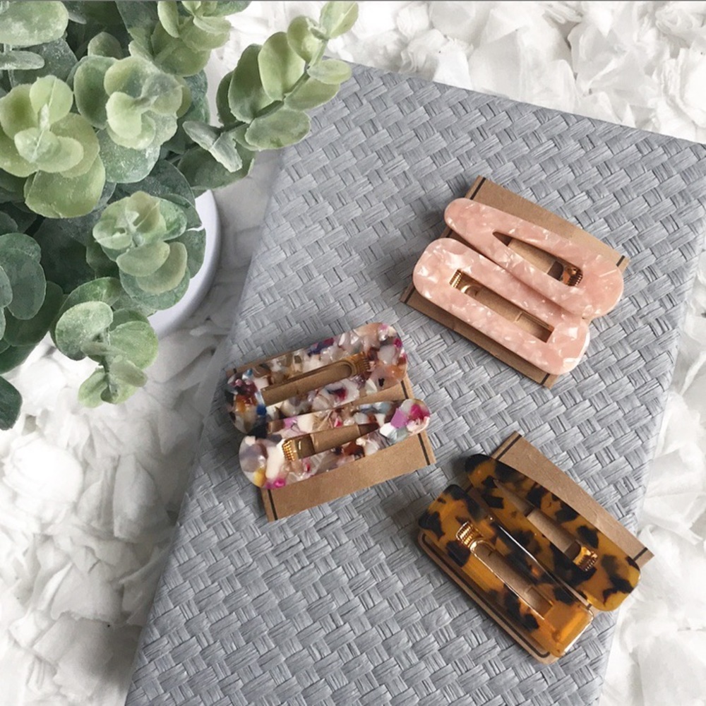 Set of 3 Hair Clips